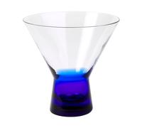 Broste Copenhagen Verre à cocktail Konus 10 cl Intense blue