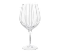 Broste Copenhagen Verre à vin rouge Stripe 65 lear-white stripes