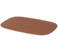 Broste Copenhagen Vils 55000019 Assiette de service en faïence Marron rustique 30 x 22 x 1 cm