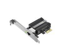 BrosTrend 5 Gigabit Carte Reseau PCI Express, Carte Réseau 5Gb PCIe, Latence Ultra-Faible, Carte Réseau Ethernet PCIe Adaptateur, Compatible avec Windows 11/10, Windows Server 2022, Protection à Vie