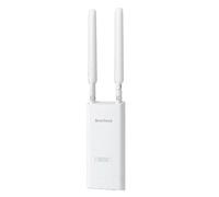 BrosTrend AC1200 Point d'accès WiFi Extérieur PoE Port Gigabit, Longue Portée Borne WiFi Extérieur Puissant, Outdoor IP65 AP Wi-Fi, 2*5dBi Antenne Double Bande 5GHz + 2.4GHz, avec Injecteur PoE Passif