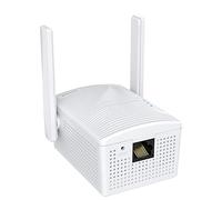 BrosTrend 1200Mbps Adaptateur WiFi Ethernet Pont Bi-Bande 5GhZ/2.4GhZ WiFi vers Ethernet avec RJ45 LAN pour Imprimante, Smart TV, Lecteur Blu-Ray, Caméra IP, Console de Jeux, Playstation, Xbox, DVR