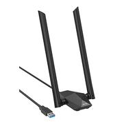BrosTrend AX1800 WiFi 6 Clé WiFi USB Linux Puissante, Longue Portée Antenne