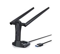 BrosTrend Clé USB Wi-Fi 1200 Mbit/s pour Linux et Windows, grande portée | Double bande, prise en charge Kali, Ubuntu, Mint, Debian, Lubuntu, Xubuntu, Mate, LMDE, Raspberry Pi OS, antenne WiFi 5dBi