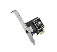 BrosTrend Linux Carte Reseau 2,5GBase-T PCIe PCI Express Gigabit Ethernet Cartes Réseaux RJ45 Port pour PC Compatible avec Ubuntu, Fedora, Debian, Mint, ArchLinux, Kali Linux Manjaro, Protection à vie