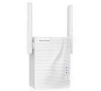 BrosTrend Répéteur WiFi AC1200Mbps, Amplificateur WiFi, WiFi Extender, Booster WiFi, Couverture WiFi Étendue 5 GHz & 2,4 GHz Double Bande, Compatible avec Toutes Les Box Internet, 1 Port Ethernet