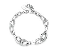Brosway AMY BAY12 women's chain bracelet with intertwined circles in 316L steel
