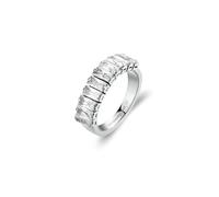 Brosway Bague Femme | Collection Desideri - BEIA001, 18, Acier inoxydable Métal non précieux acier inoxydable, Zircone cubique