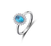 Brosway Bague Femme en Argent | Collection FANCY - FCL123, 14, Métal précieux, pietre