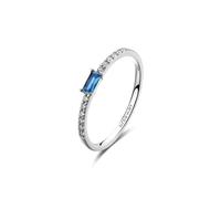 Brosway Bague Femme en Argent et Freedom Blue | Collection Fancy - FFB135, 16, Argent sterling, Zircone cubique
