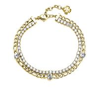 Brosway BEI048 - Bracelet femme en acier avec symbole trèfle à quatre feuilles, collection Desideri