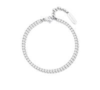 Brosway BEI080 Bracelet femme en acier, collection Desideri, 180mm, Acier inoxydable, Zircon cubique.