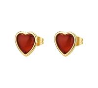 Brosway Boucles d'oreilles femme avec symbole cœur en acier inoxydable | Collection Essential - BNL145