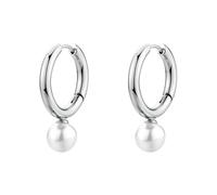 Brosway Boucles d'oreilles Femme en Acier et Perles | Collection Perfect - BPC62