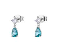 Brosway Boucles d'oreilles Femme en Argent et Aqua Green | Collection FANCY - FAG16