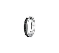 Brosway Boucles d'oreilles homme en acier inoxydable | Collection INK - BIK120, 2 cm, Acier inoxydable, Zircone cubique
