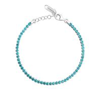 Brosway Bracelet Femme Argent avec Cristaux Bleus, Modèle FAG07