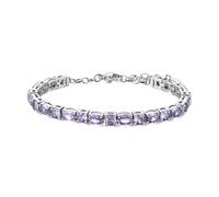 Brosway Bracelet femme BIG20, cristaux bleus, argent, bijou élégant avec pierres précieuses