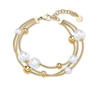 Brosway Bracelet Femme en Acier et Perles | Collection Perfect - BPC59