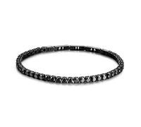 Brosway Bracelet de Tennis pour Homme AVANTGARDE en Acier et zircone Noire BVD12