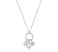 Brosway BYM199 Collier Femme en Acier avec Pendentifs et Cristaux