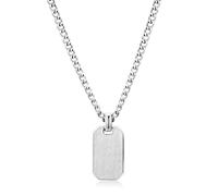 Brosway BIK01 Collier pour homme en acier, collection Ink, 510mm, Acier inoxydable, Pas de gemme