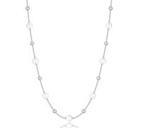 Brosway Collier pour femme BPC48, bijou en acier inoxydable avec boules brillantes, design élégant pour un usage quotidien