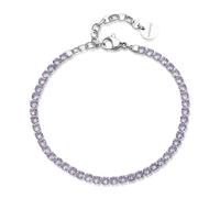 Brosway DESIDERI BEI103 Bracelet pour femme en acier inoxydable argenté Longueur : 20 cm