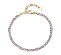 Brosway DESIDERI BEI104 Bracelet pour femme en acier inoxydable, couleur or, longueur : 22 cm