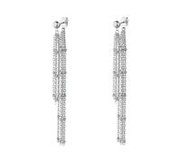 Brosway Essential BNL097 136L steel women's chain drop earrings.