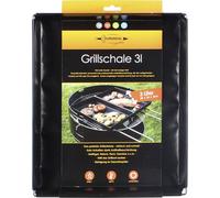 Broszio & Co 20639 Grillschale 'Durandal Selection', 3 litres, 28 x 35 x 4 cm, noir