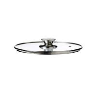 Broszio Couvercle poele 24 cm Durandal Legend | Couvercle Casserole Universel avec reniflard | couvercles pour casseroles et poêles avec Bouton Isolant