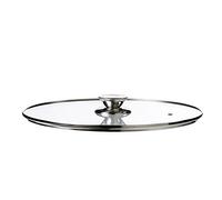 Broszio Couvercle poele 32 cm Durandal Legend | Couvercle Casserole Universel avec reniflard | couvercles pour casseroles et poêles avec Bouton Isolant