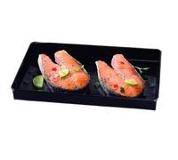 Broszio Plaque de Four rectangulaire I Plaque pour Four I Plaque Cuisson Four I Soft Plaque a Pizza et Autres Aliments I Plaque de Cuisson Four (3 L)