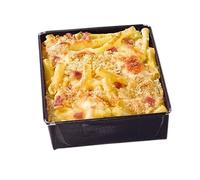 Durandal Plat à gratin pour mini four et barbecue - Plaque de cuisson avec revêtement antiadhésif - Parfait pour la préparation au four - Bol à griller - Nettoyage facile - Moule à pain - Accessoires