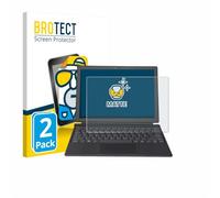 brotect Protection Ecran Anti-Reflet pour Wortmann Terra Pad 1262 (2 Pièces) - Film Mat