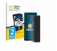 brotect 2 Pièces Protection Anti-Espion pour Cubot X100 [Anti-Spy, Privacy Film, Écran de Confidentialité, filtre de lumière bleue]