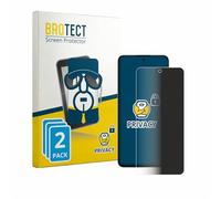 brotect 2 Pièces Protection Anti-Espion pour Honor Play 80 Pro [Anti-Spy, Privacy Film, Écran de Confidentialité, filtre de lumière bleue]
