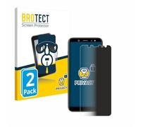 brotect 2 Pièces Protection Anti-Espion pour Samsung Galaxy A6 2018 [Anti-Spy, Privacy Film, Écran de Confidentialité, filtre de lumière bleue]