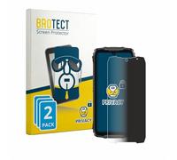 brotect 2 Pièces Protection Anti-Espion pour Ulefone RugKing 4 Pro [Anti-Spy, Privacy Film, Écran de Confidentialité, filtre de lumière bleue]