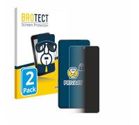 brotect 2 Pièces Protection Anti-Espion pour Xiaomi Poco F6 Pro [Anti-Spy, Privacy Film, Écran de Confidentialité, filtre de lumière bleue]