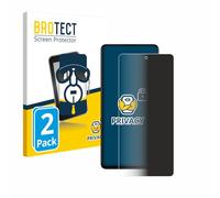 brotect 2 Pièces Protection Anti-Espion pour Xiaomi Redmi Note 12 Pro+ [Anti-Spy, Privacy Film, Écran de Confidentialité, filtre de lumière bleue]