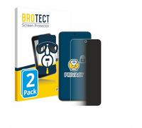 brotect 2 Pièces Protection Anti-Espion pour Xiaomi Redmi Note 15 Pro Plus 5G [Anti-Spy, Privacy Film, Écran de Confidentialité]