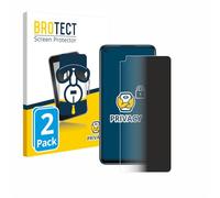 brotect 2 Pièces Protection Anti-Espion pour Xiaomi Redmi Note 9 [Anti-Spy, Privacy Film, Écran de Confidentialité, filtre de lumière bleue]