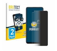brotect 2 Pièces Protection Anti-Espion pour Xiaomi Redmi Note 9T 5G [Anti-Spy, Privacy Film, Écran de Confidentialité, filtre de lumière bleue]