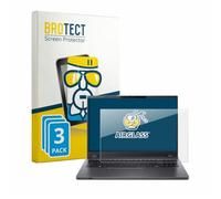 brotect Protection Écran Verre pour Acer TravelMate P2 TMP214 | 3 Pièces Clair Protection d'écran Made in Germany Film Protecteur Vitre 9H Anti-Rayures Transparent