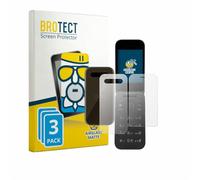 brotect 3 Pièces Protection Écran Verre pour HMD 2660 Flip 4G