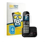 brotect 6 Pièces Protection Écran Verre pour Panasonic KX-TGC460