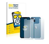 brotect Anti-Reflet Protection d'Écran Verre Mat pour Apple iPhone 13 mini (Avant+Arrière) - Film Protecteur Vitre 9H