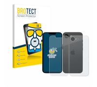 brotect Anti-Reflet Protection d'Écran Verre Mat pour Apple iPhone 16e (Avant+Arrière) - Film Protecteur Vitre 9H